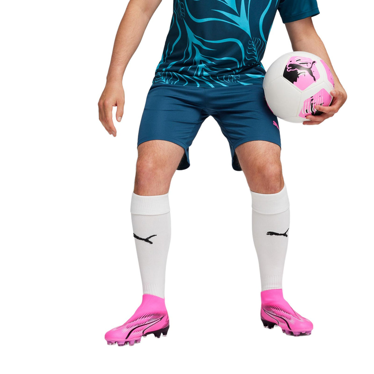 Puma Mens teamLIGA Training Short 2 Blue