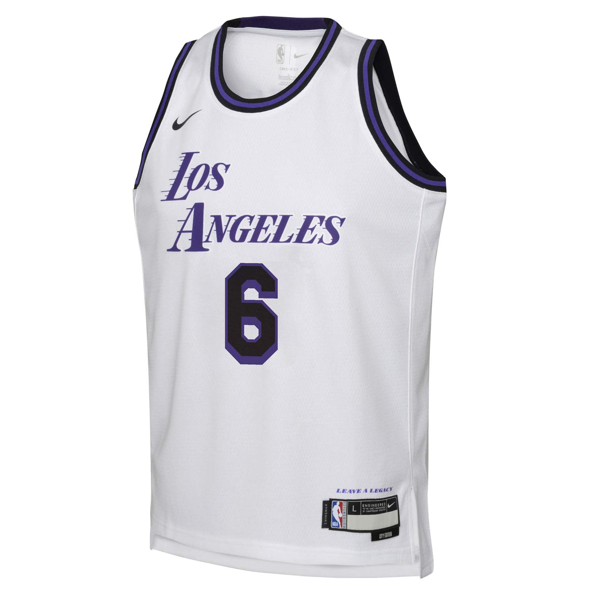 NIKE Lakers LeBron City Edition Kid Jrsy