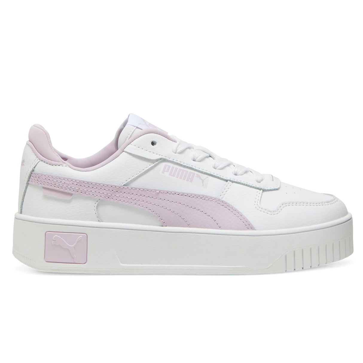Puma Carina Street Kid Girls White