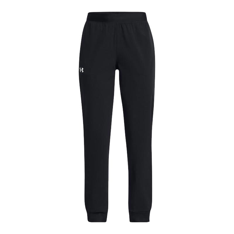 UA Girls ArmourSport Woven Jogger Black