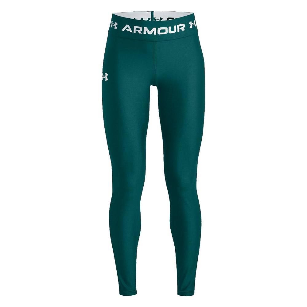 UA Girls Armour Leggings Green
