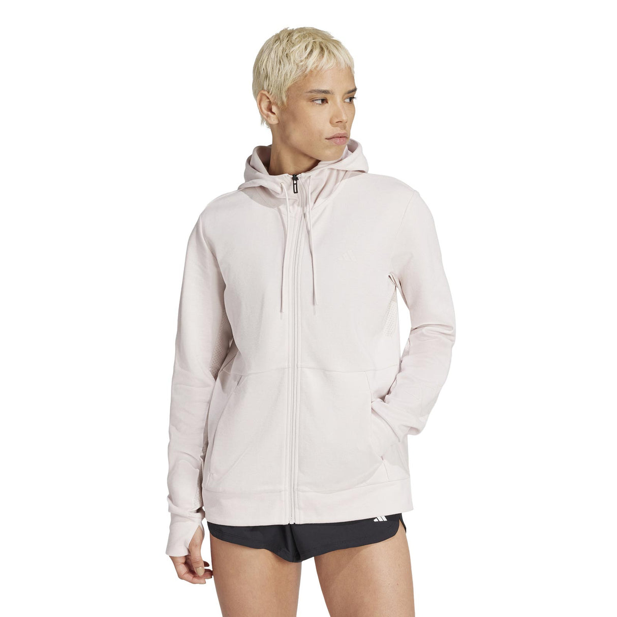 adidas Womens FZ Hoody Purple