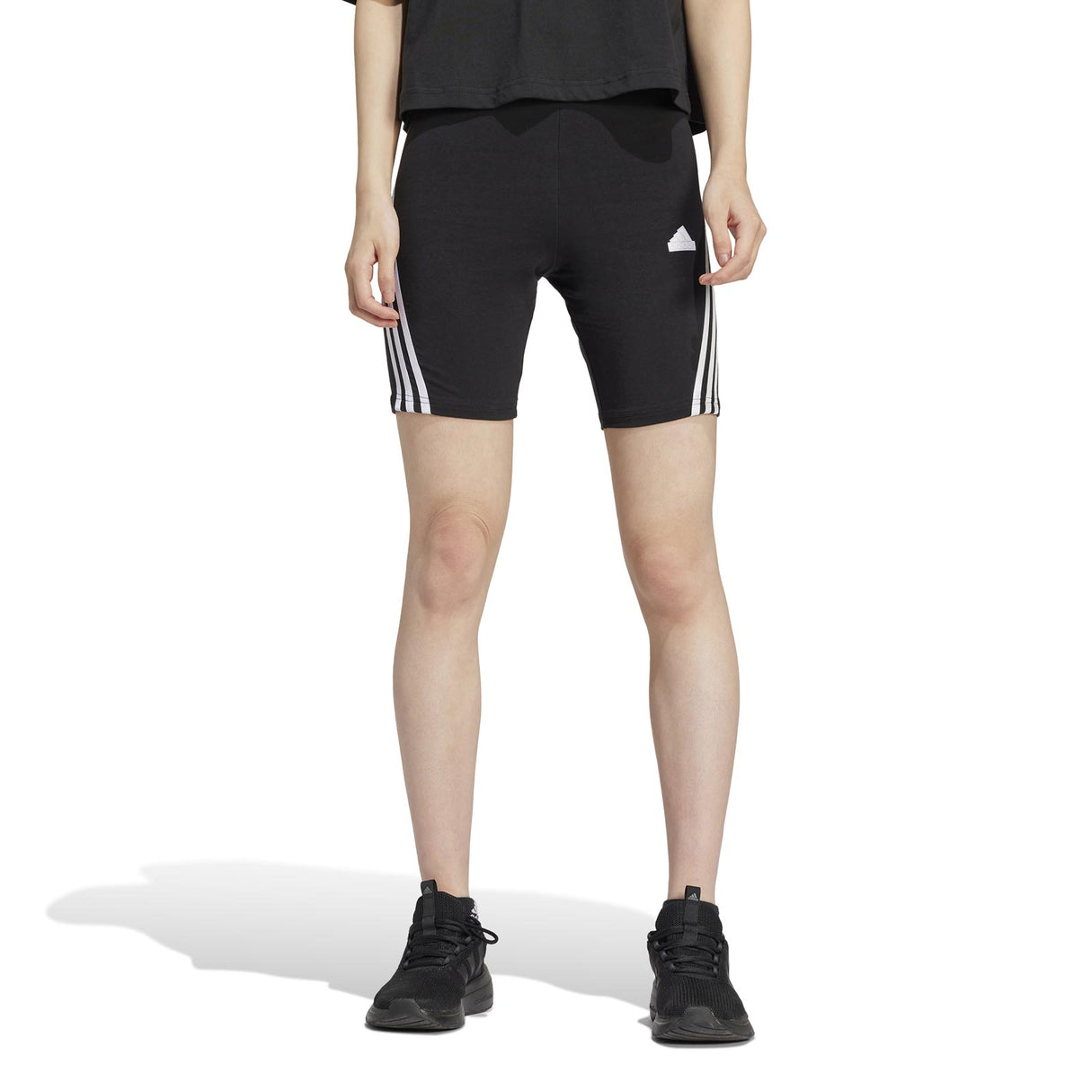 adidas Womens FI 3S Biker Short Black