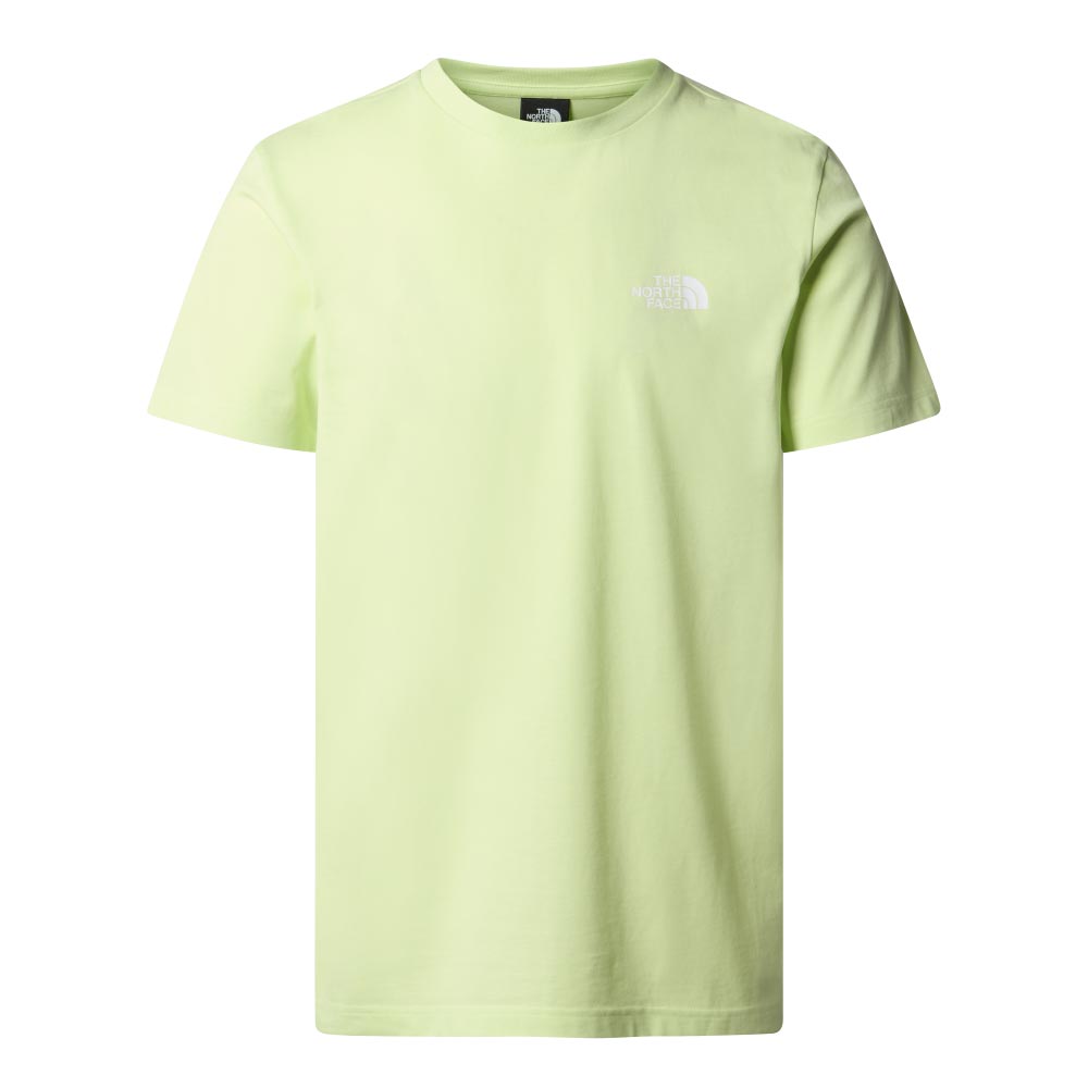 TNF Mens SS Simple Dome Tee Yellow