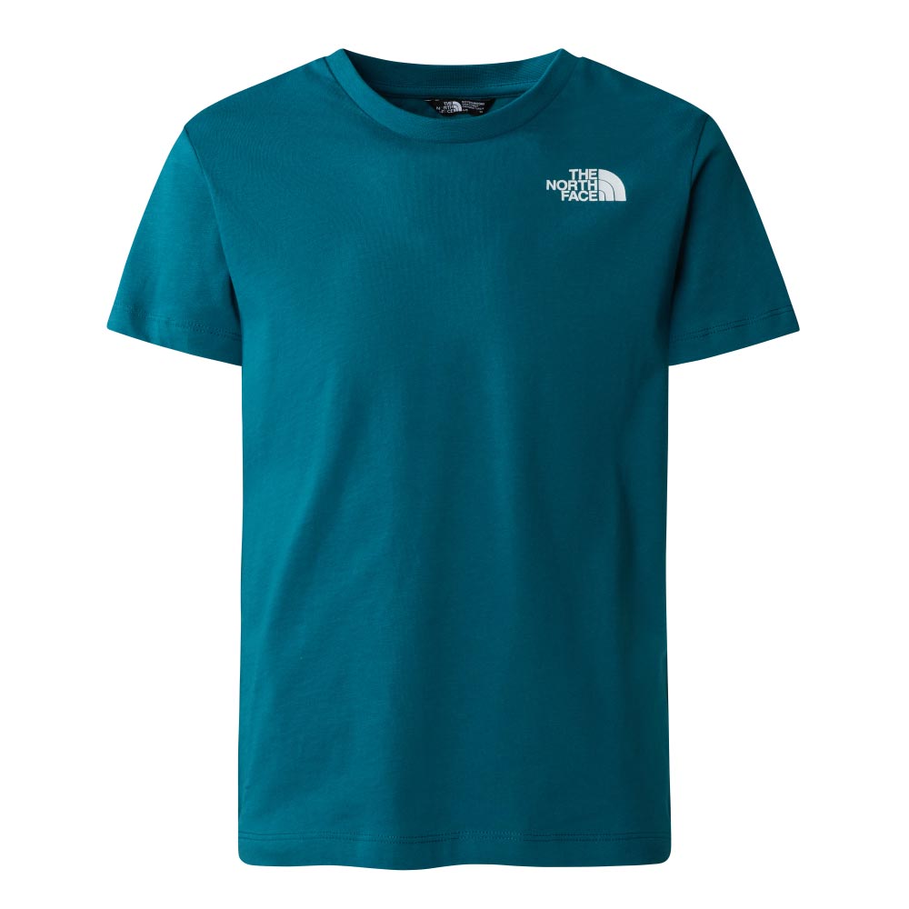 TNF SS Redbox Boys Box Graph Tee Blue