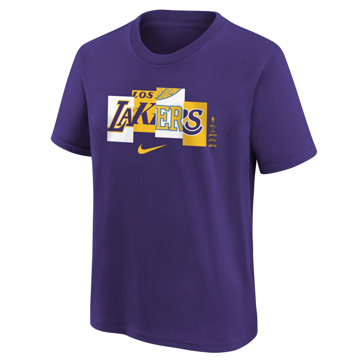 Nike NBA Lakers Mixtape Kids Tee Multi