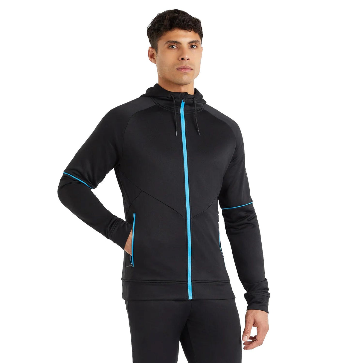 UMBRO PRO TRAINING FZ HOODIE 23 BLACK