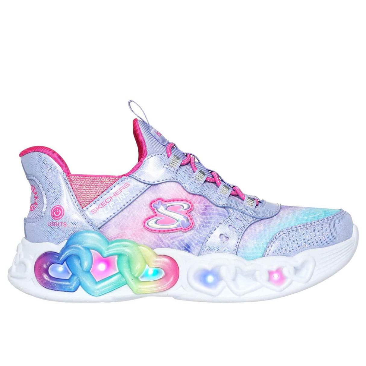 Skechers Slip Ins Infinite Heart G Prple
