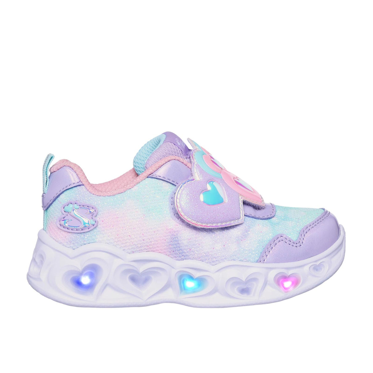 Skechers Heart Lights Lovin Girls Purple