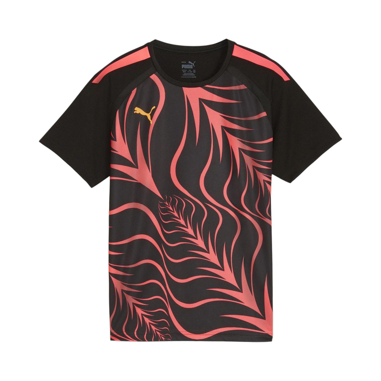 Puma B individualLIGA Graphic Jersey Blk