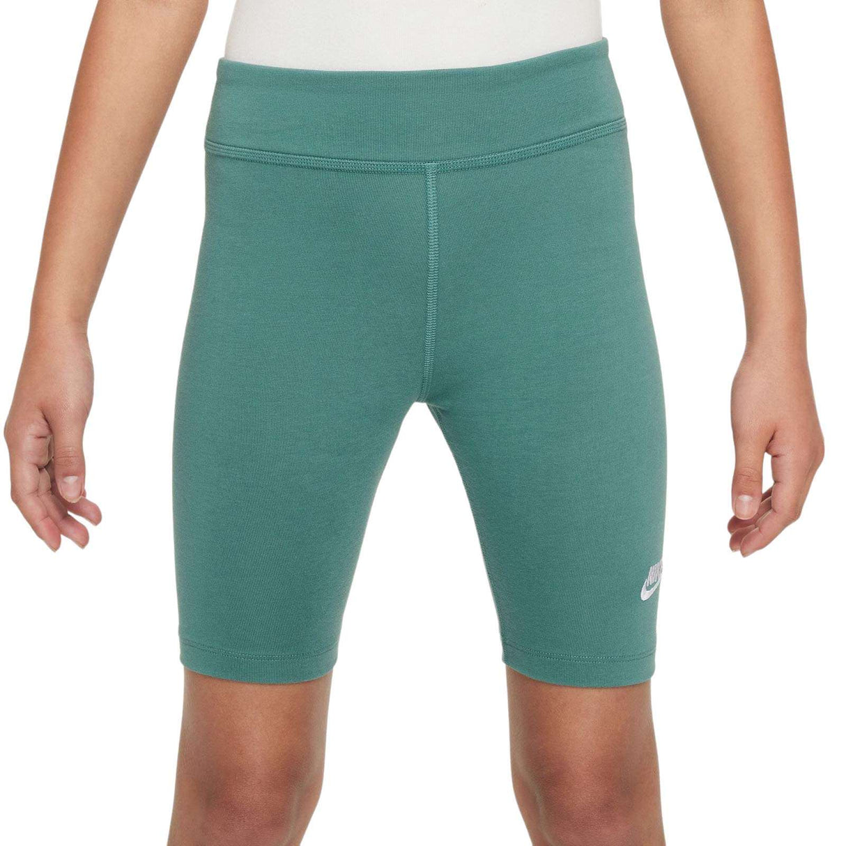Nike Girls NSW 7 IN Bike Shorts Green