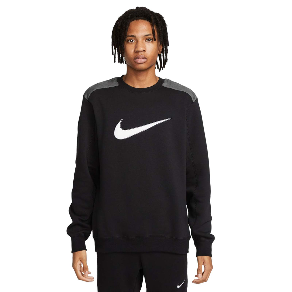 Nike Mens NSW SP BB Fleece Crew Black