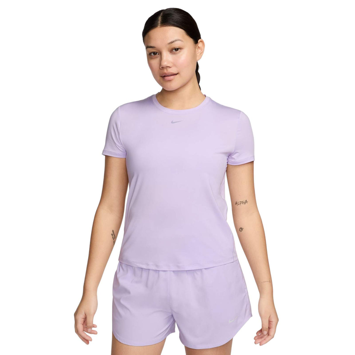 Nike One Wmns DF Classic SS Top Purple