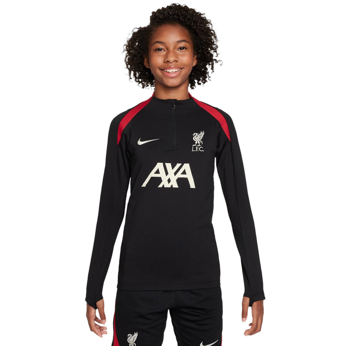 Nike LFC 24 Kids Strike Drill Top Black