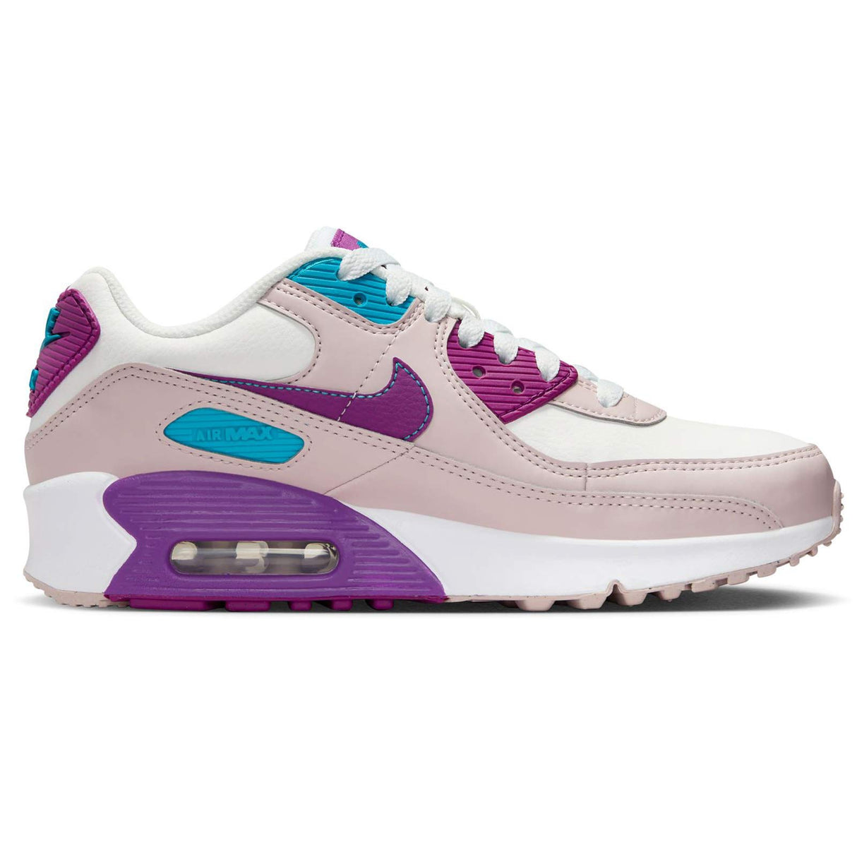 Nike Air Max 90 Ltr Kids Wht/Grey/Purple