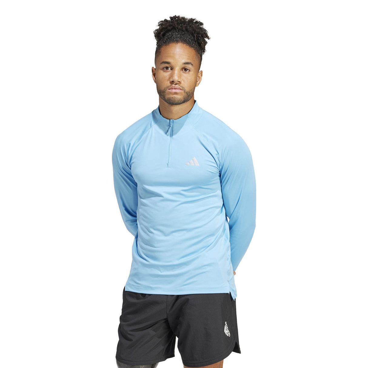 adidas Gym Plus Mens QZ Blue