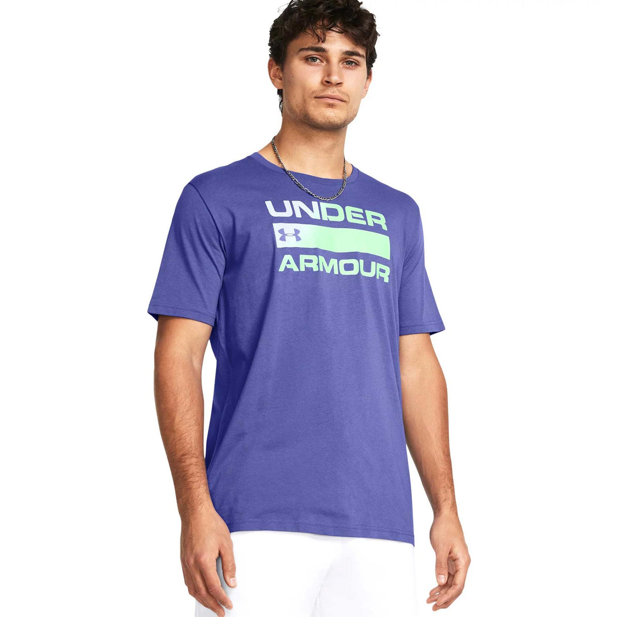 Under Armour Team Issue Wordmark SS Purp