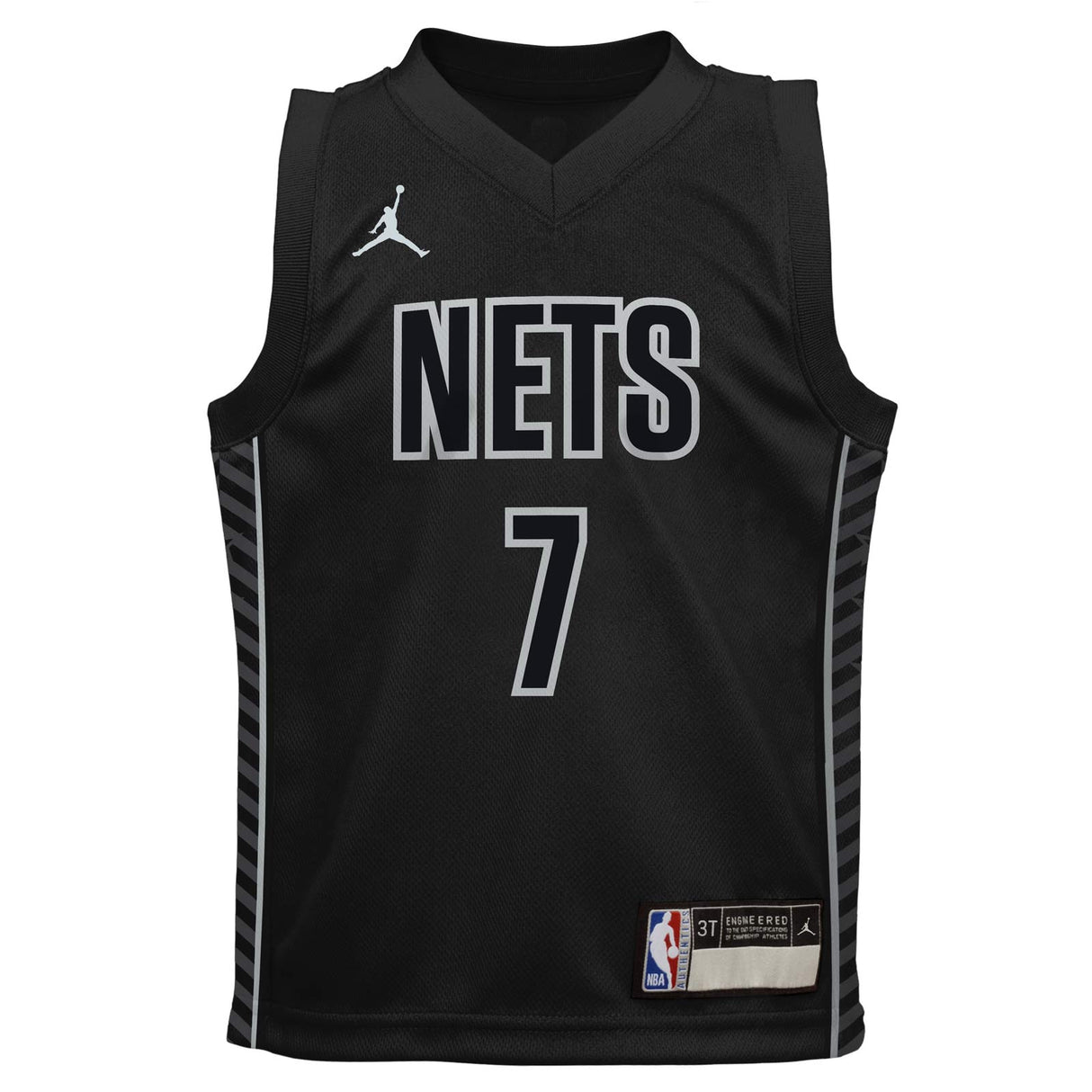 Nike Nets Durant Statement Jr Jersey Blk