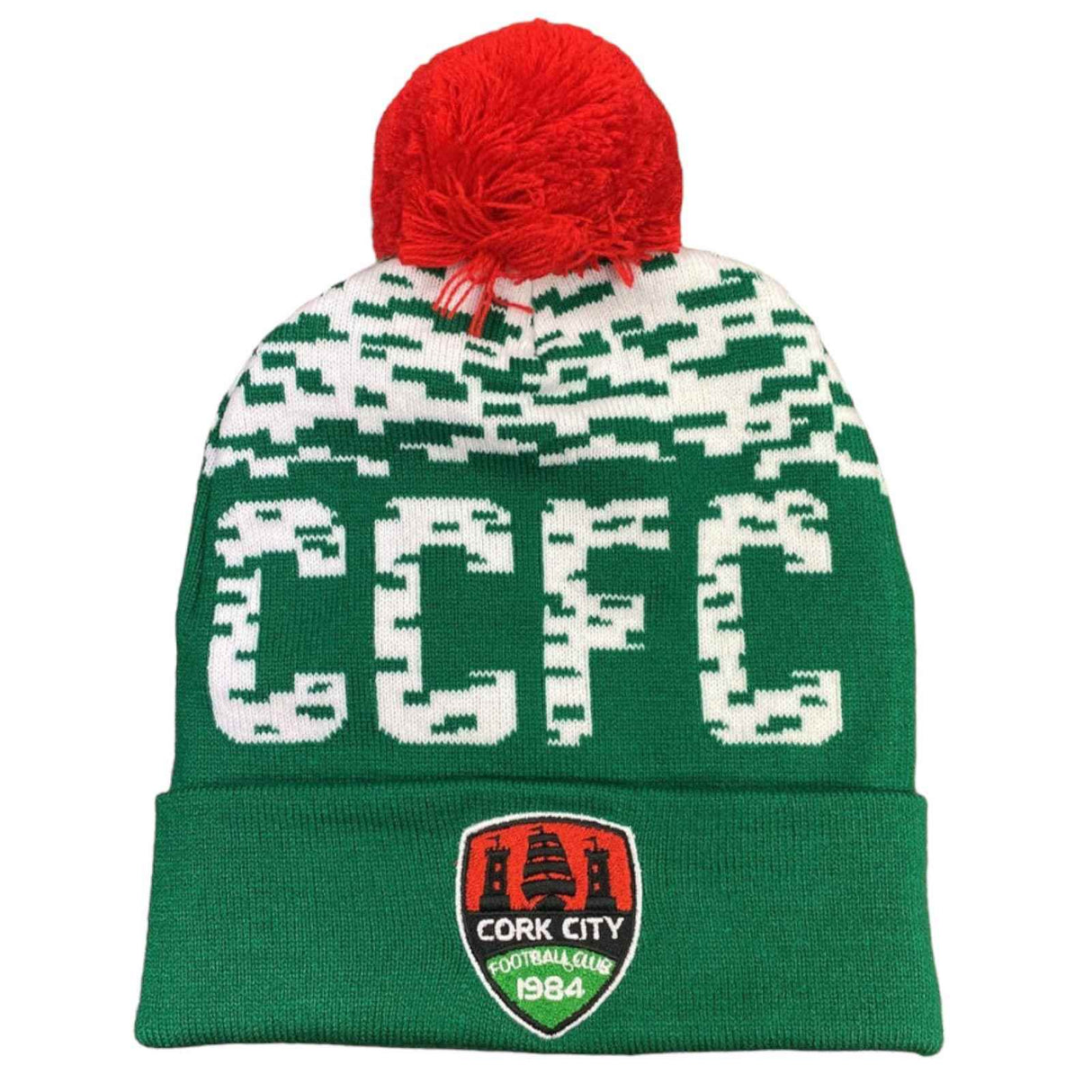 Cork City FC 24 Bobble Hat Green