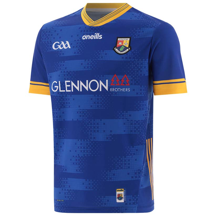 O'Neills Longford 24 Home Jersey Blue