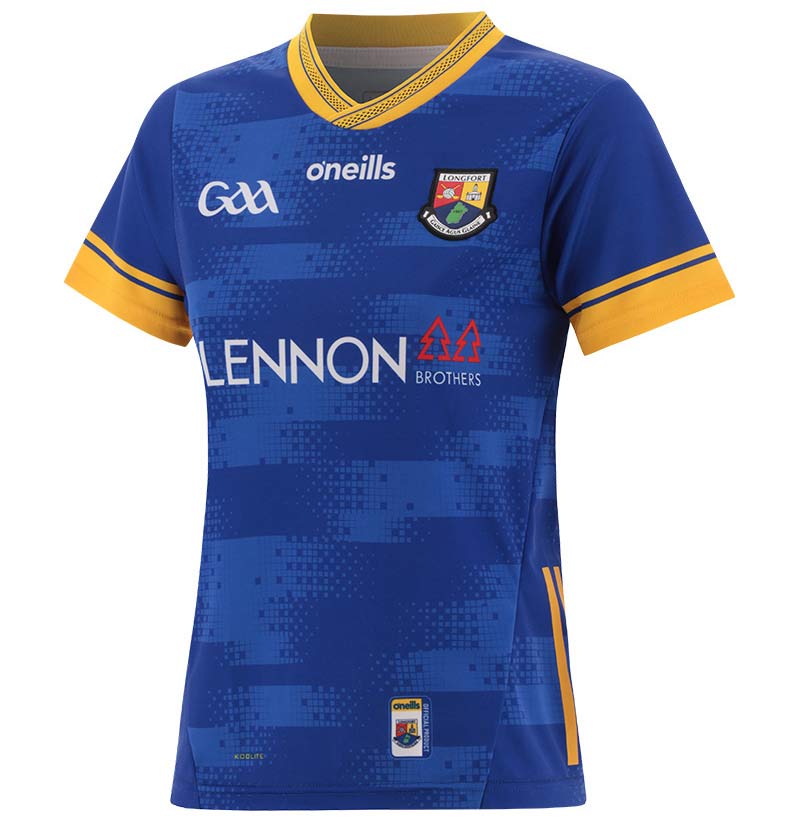O'Neills Longford 24 Home Wmns F Jsy Blu
