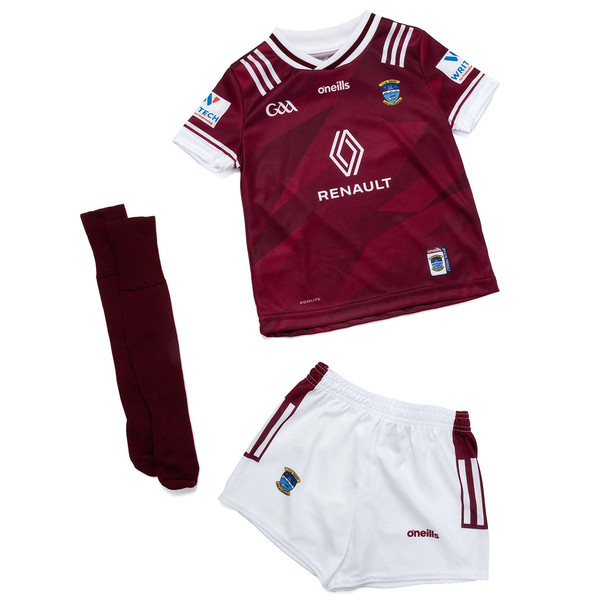 O'Neills Westmeath 24 Home Kids Kit Red