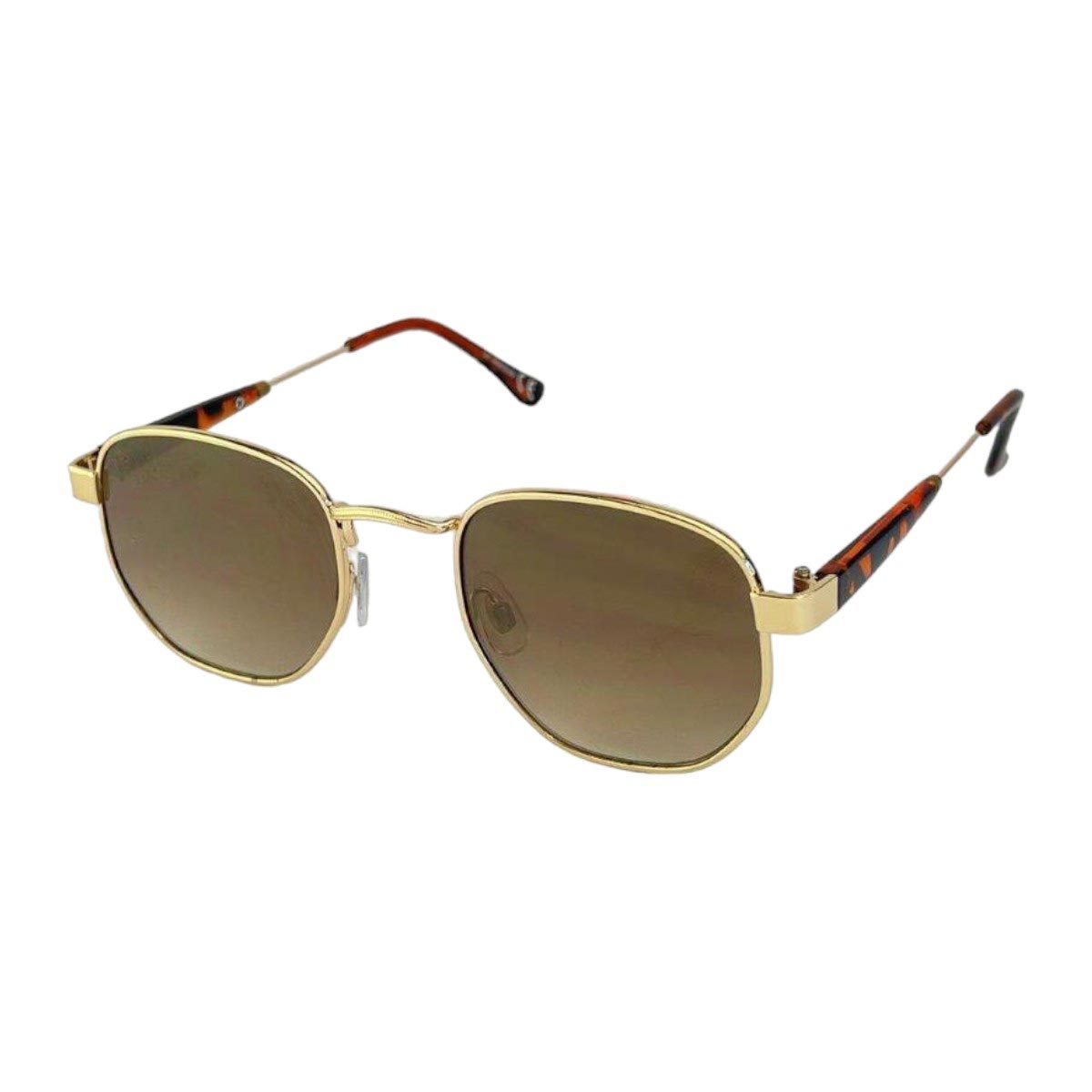 RB Sunglasses Silver Preppie Metal Gold