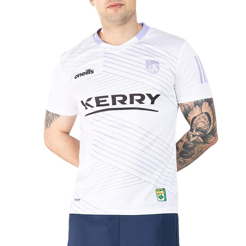 O'Neills Kerry PF Trng 24 Jersey White