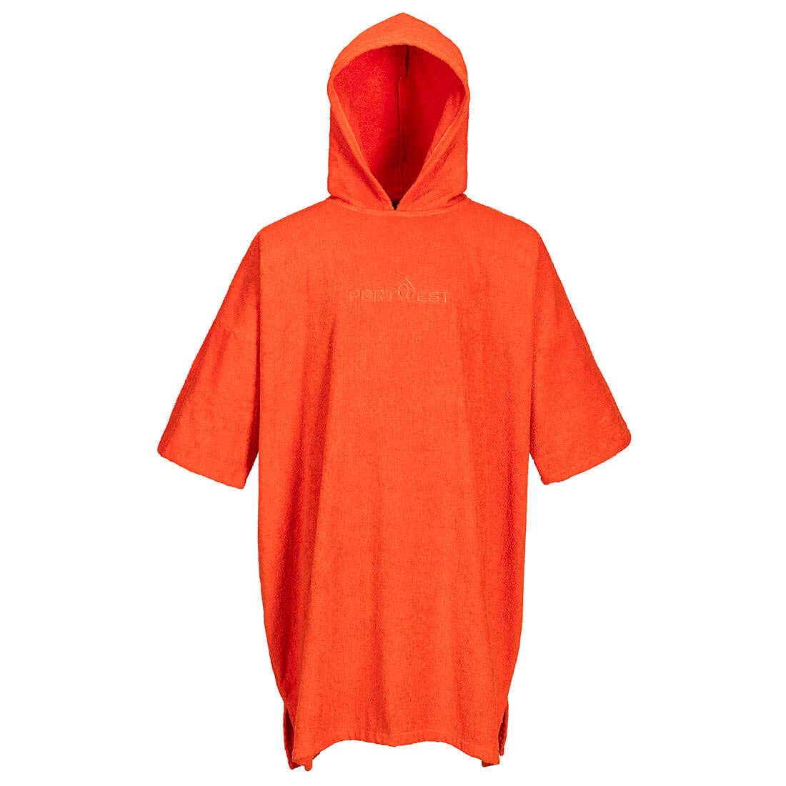 PORTWEST ADULT TOWEL ROBE ORANGE