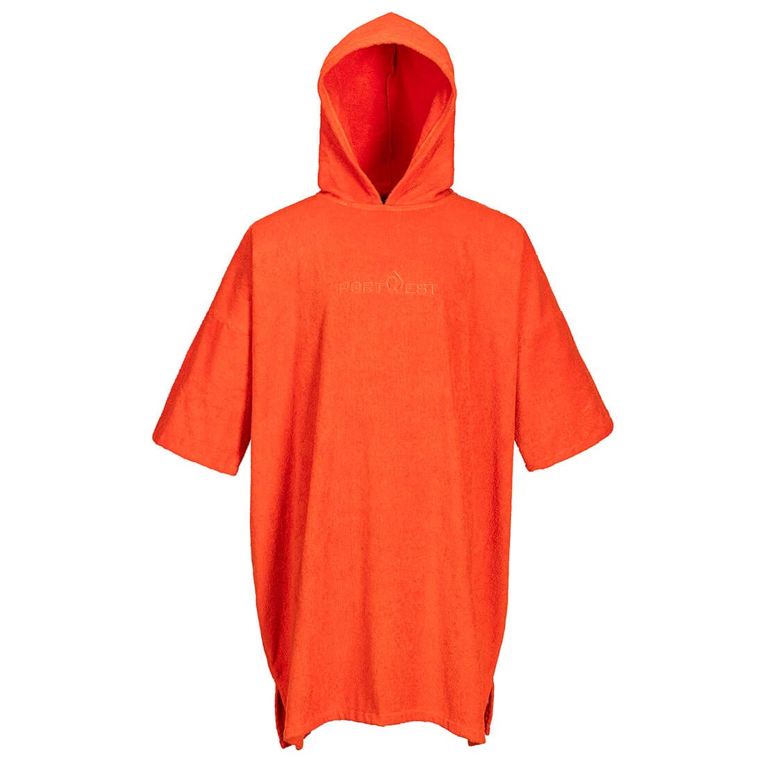 PORTWEST KIDS TOWEL ROBE ORANGE