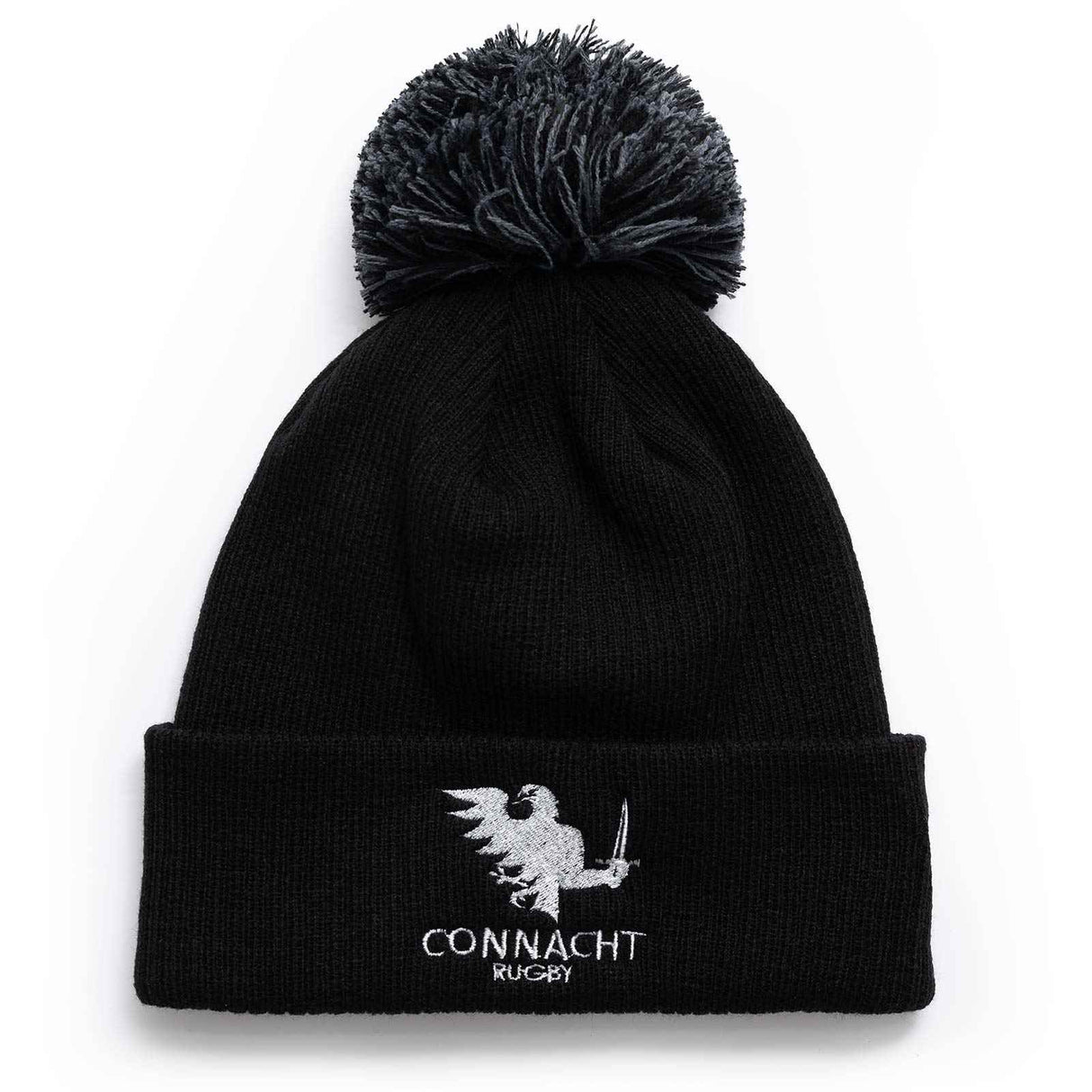 Macron Connacht 24 Snw Pompom Beanie Blk
