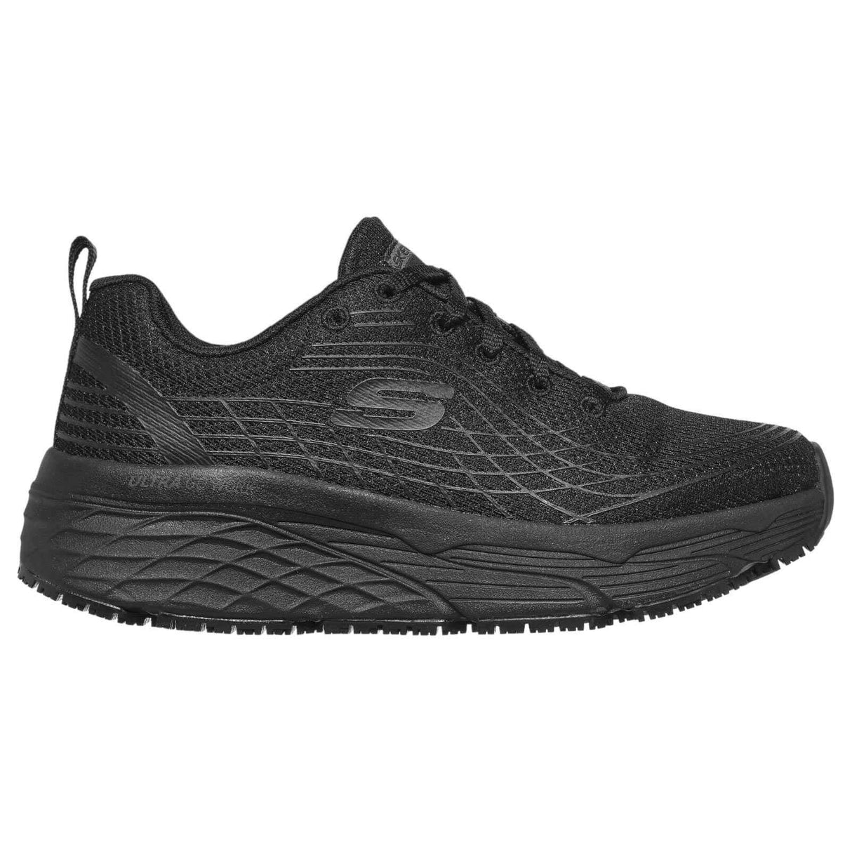 Skechers Womns Work Max Cush Elite Black