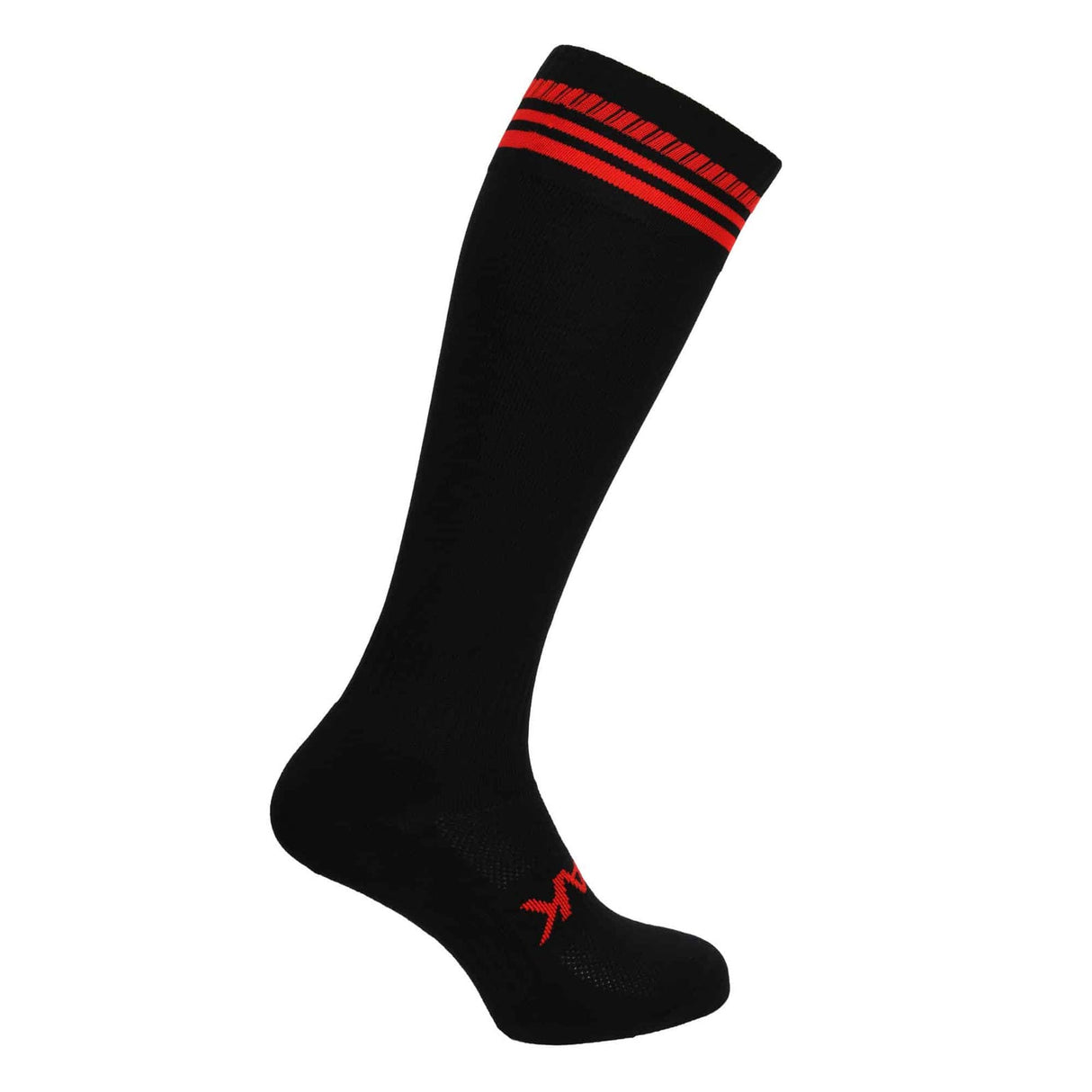 ATAK 3 Bar Sock Kid Black/Red