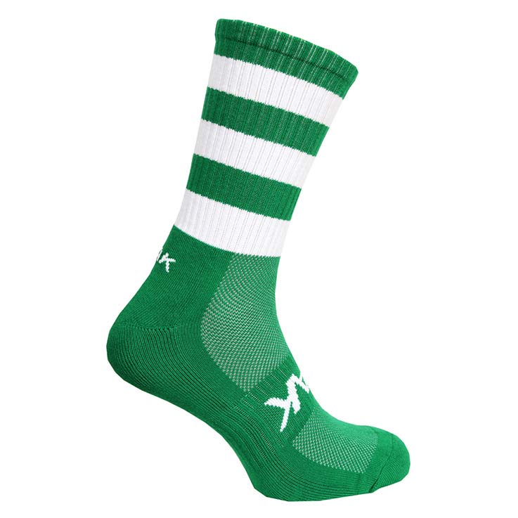 ATAK Shox Midleg Hoop Kid Sock Grn/White