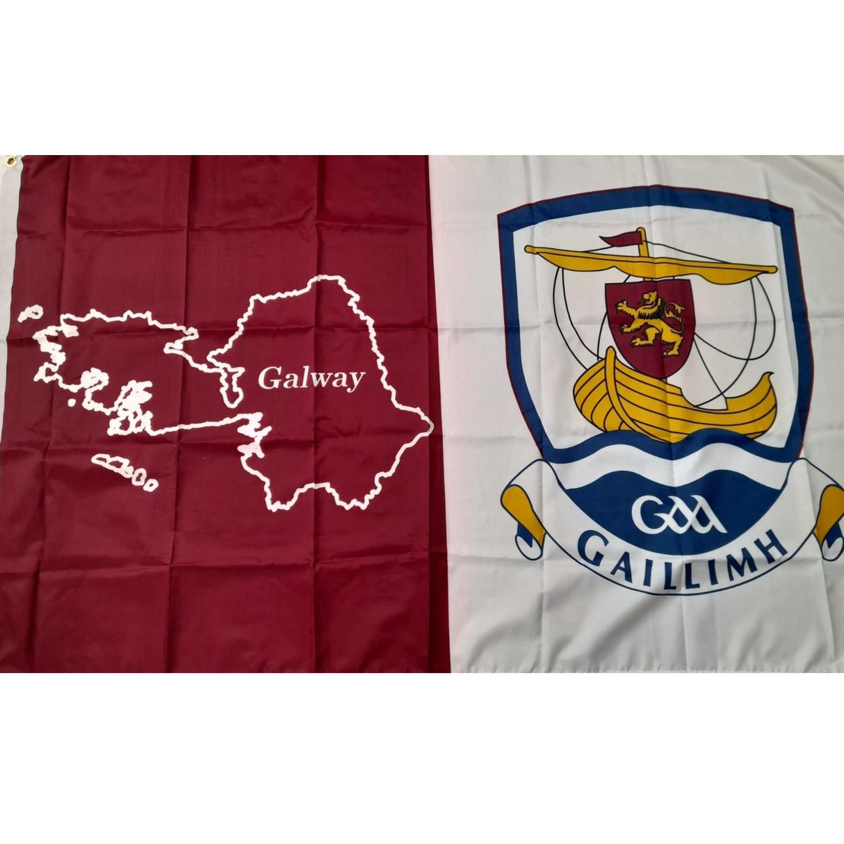 TCF Galway 5*3 Flags Maroon