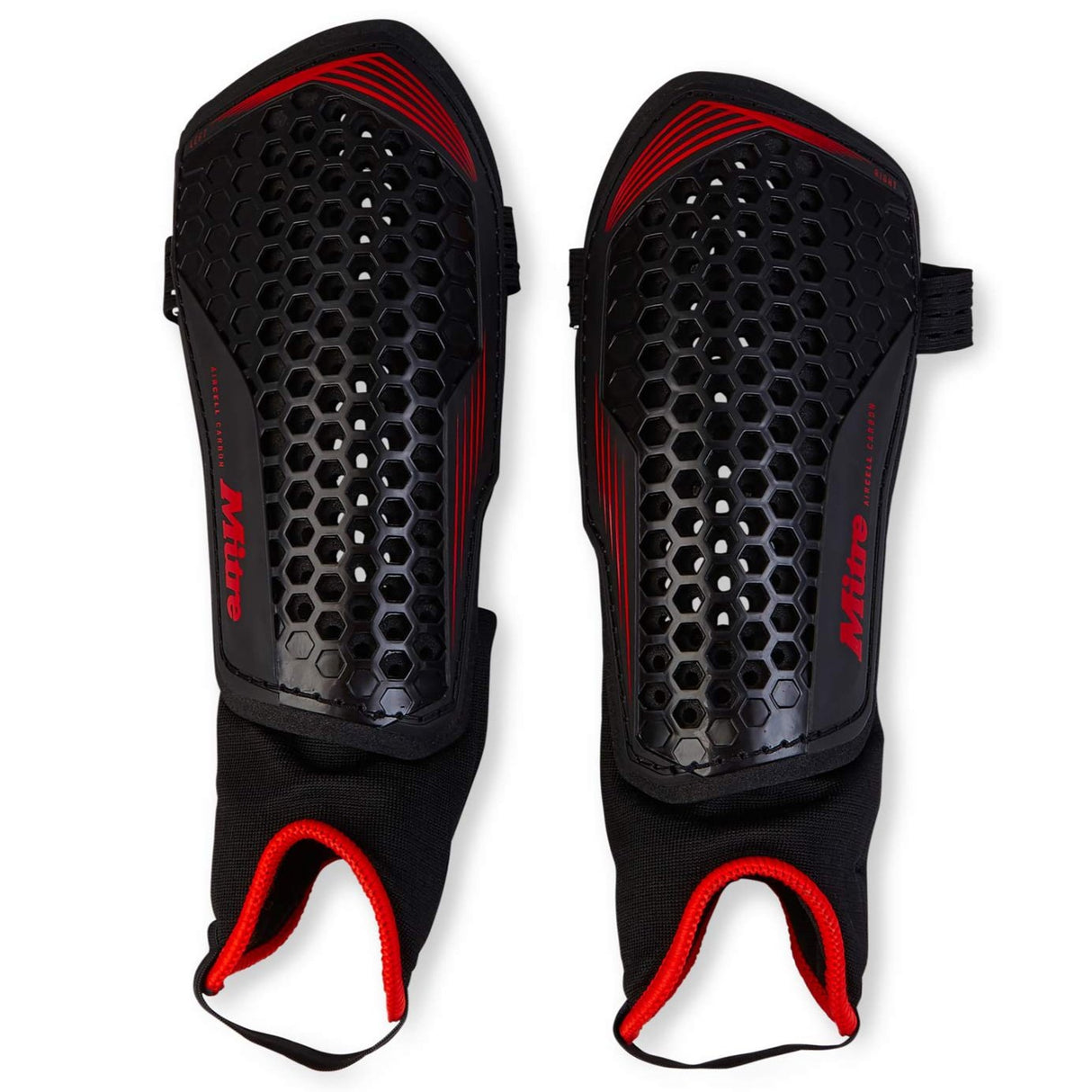 Mitre Aircell Carbon Shin Guard A Black