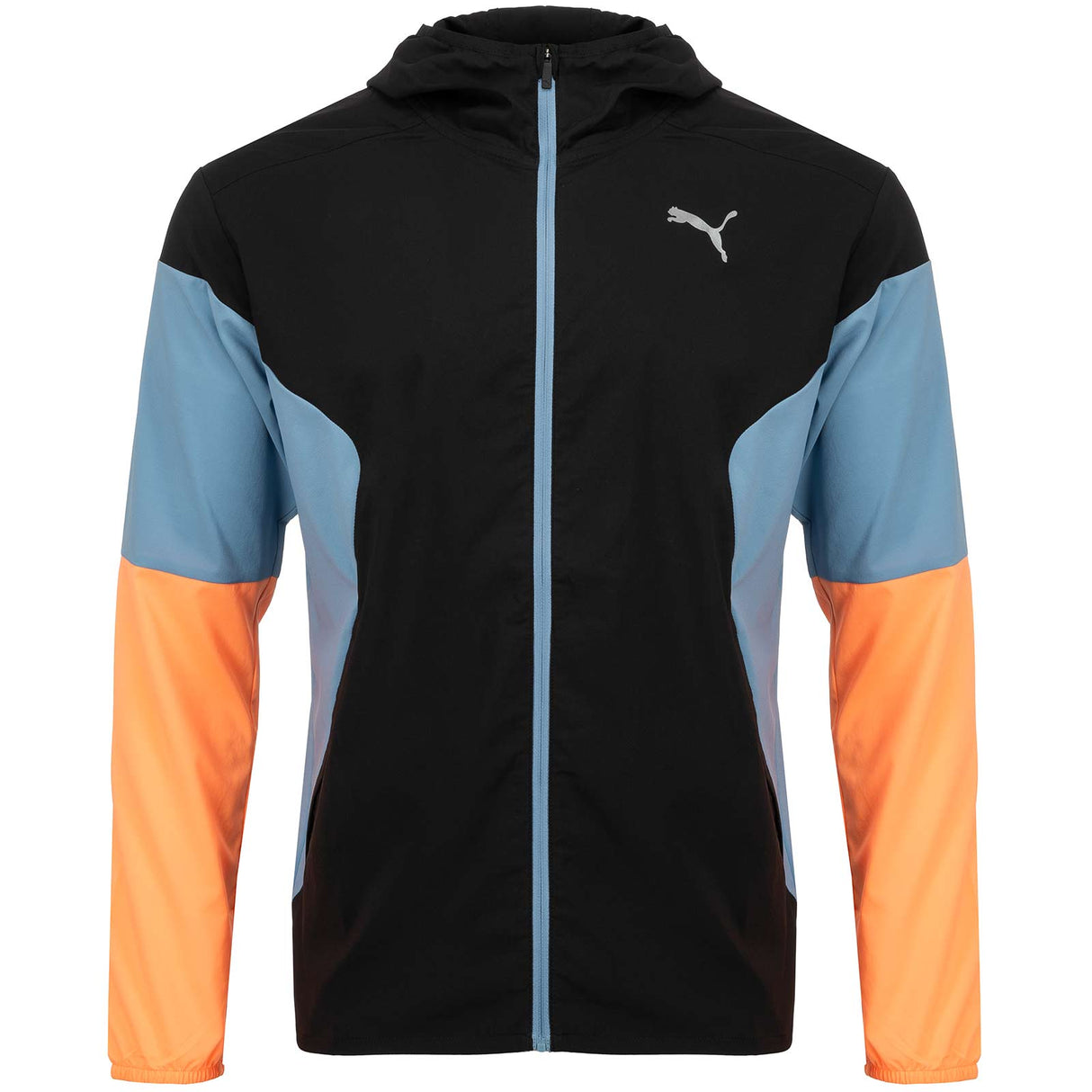 Puma Mens Run Lightweight Jacket Black