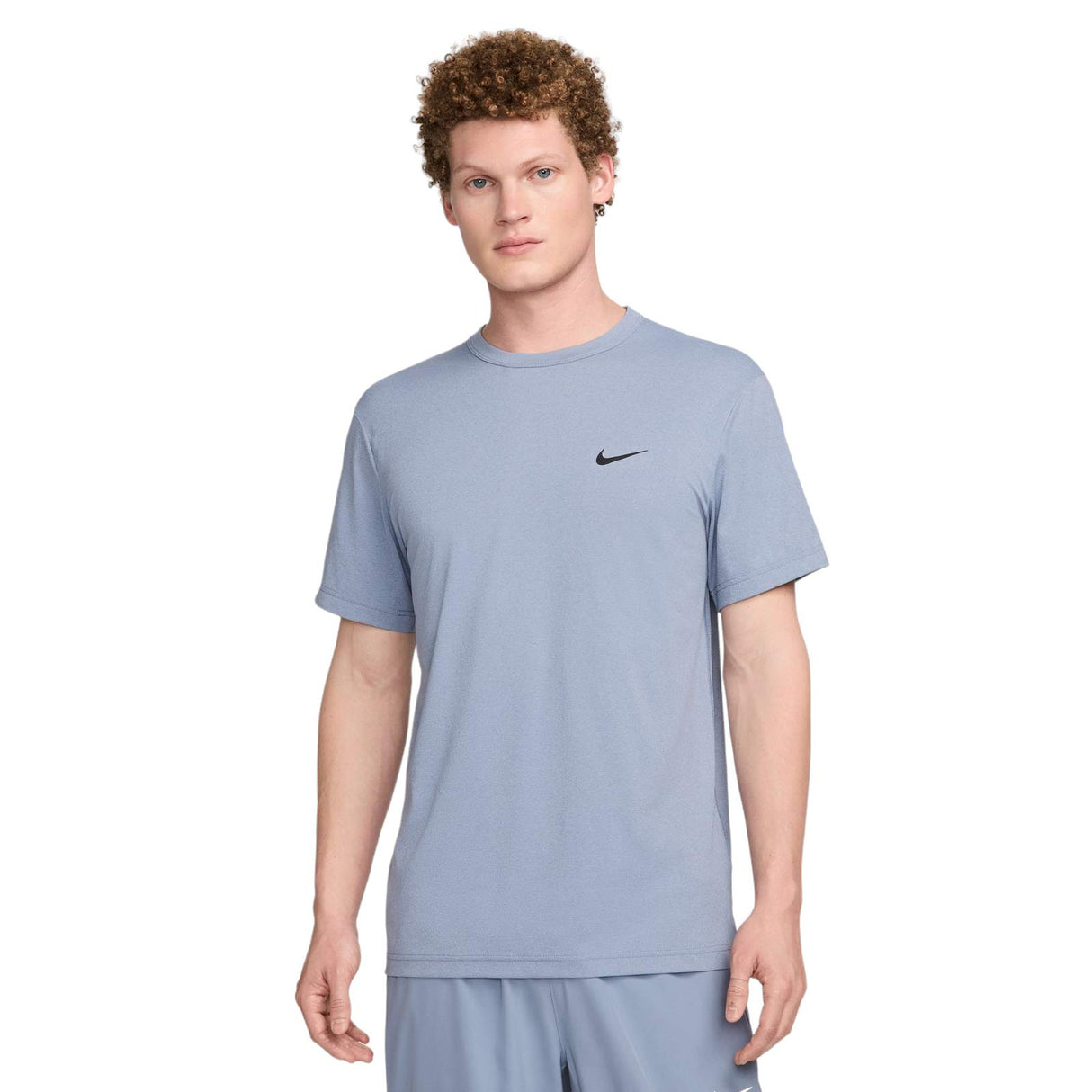 Nike Mens DF UV Hyverse SS Tee Blue