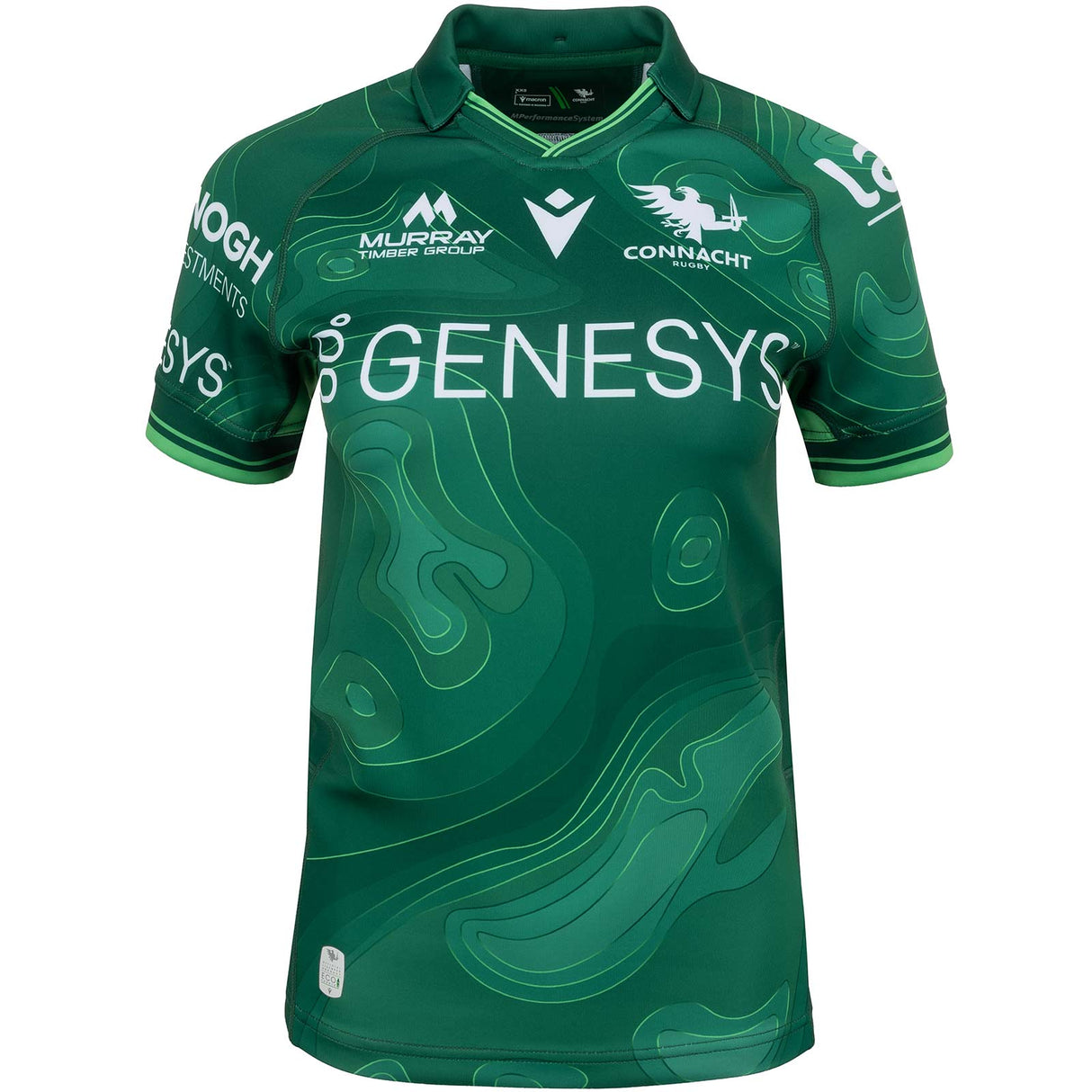Macron Connacht 24/25 Women Home Jsy Grn