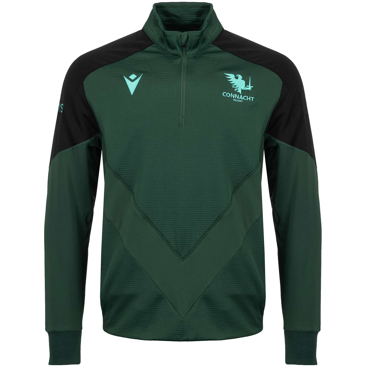 Macron Connacht 25 Travel QZ Top Green