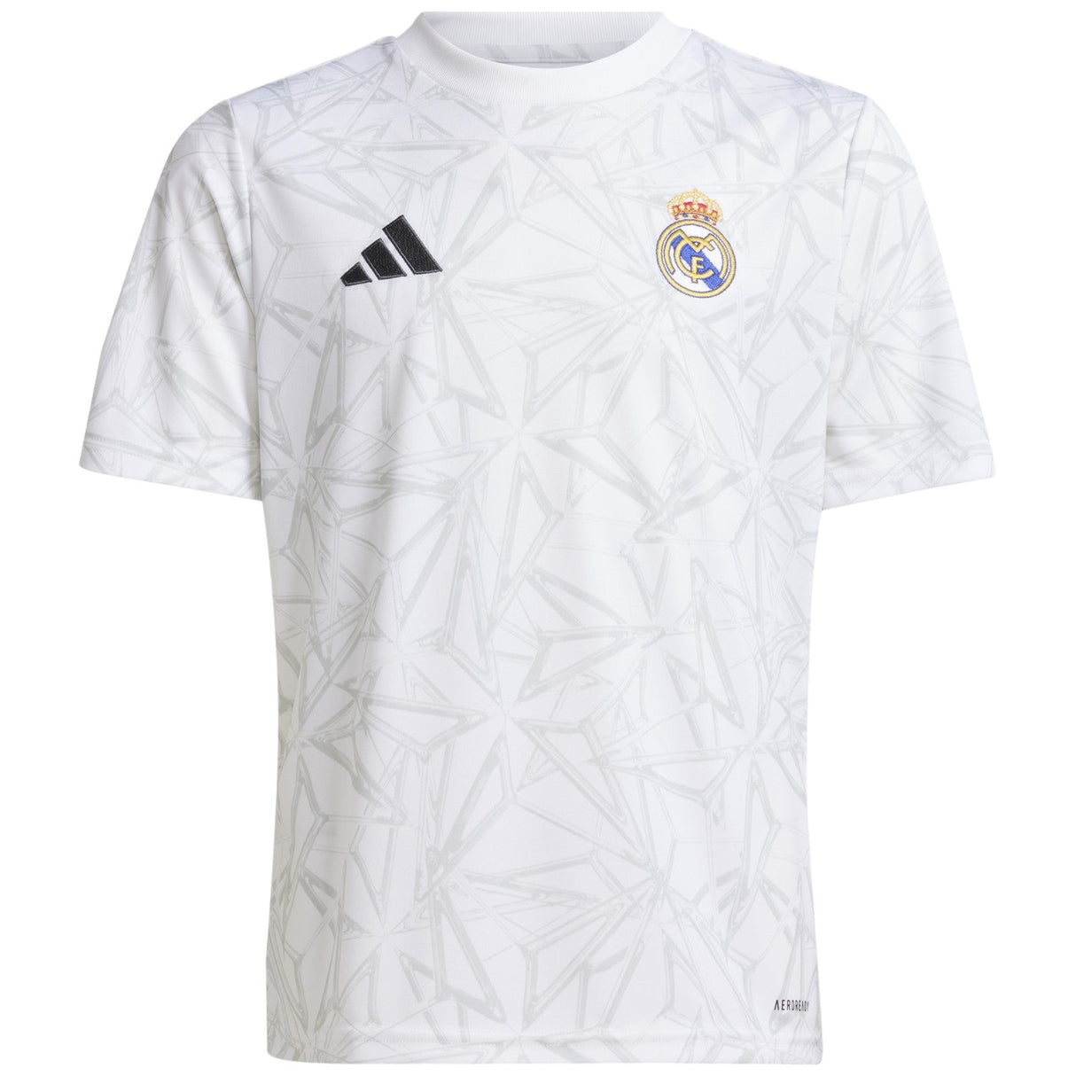 adidas Real Madrid 24 Kids PM Jersey Wht