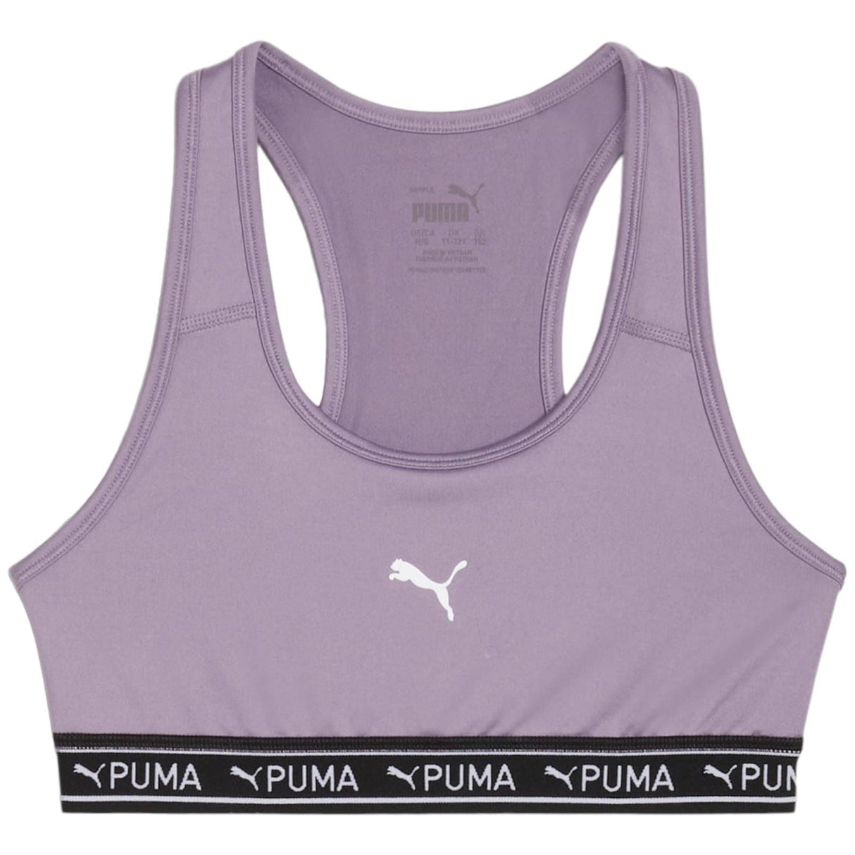 Puma Strong Girls Bra Purple
