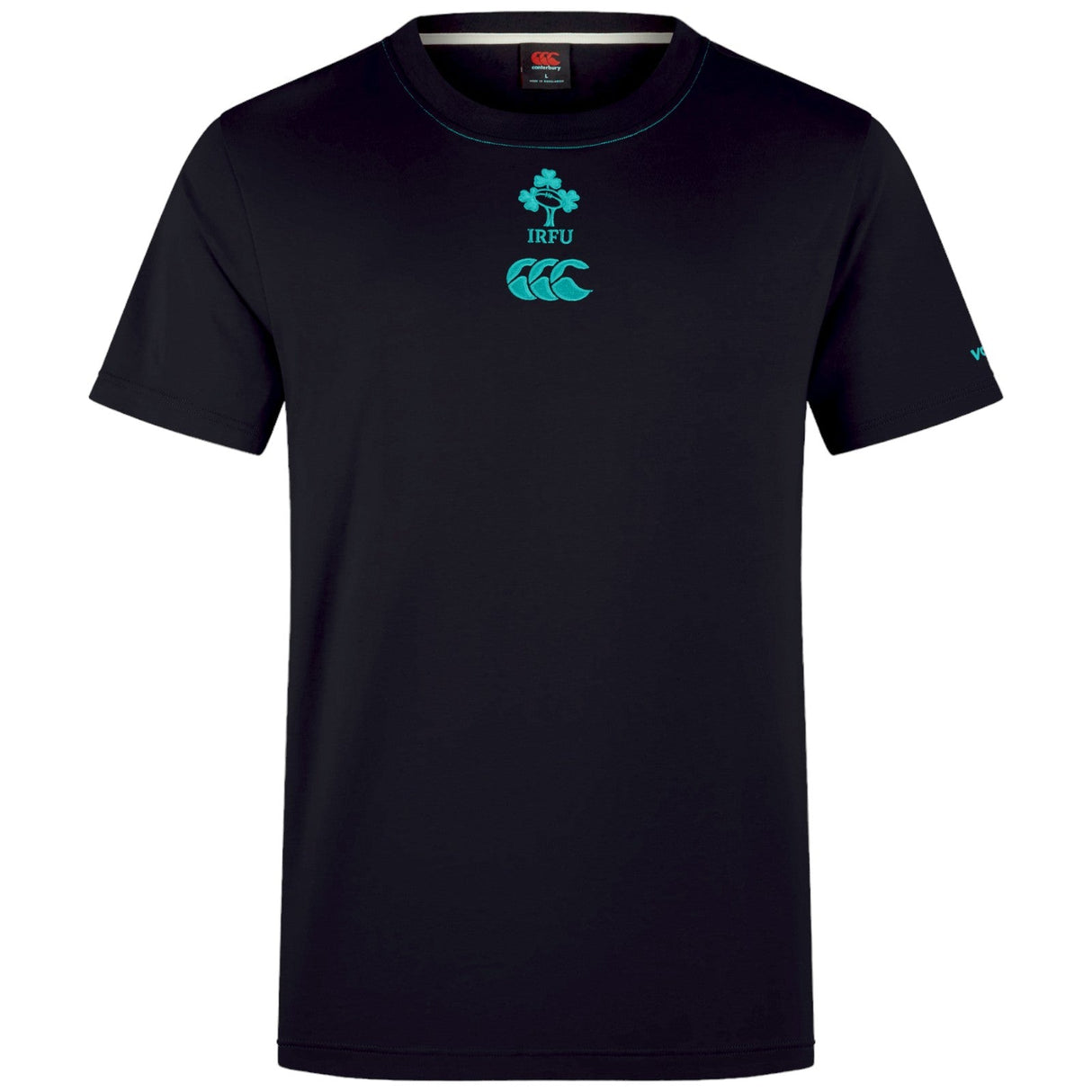 Canterbury IRFU 24 Team Cotton Tee Black