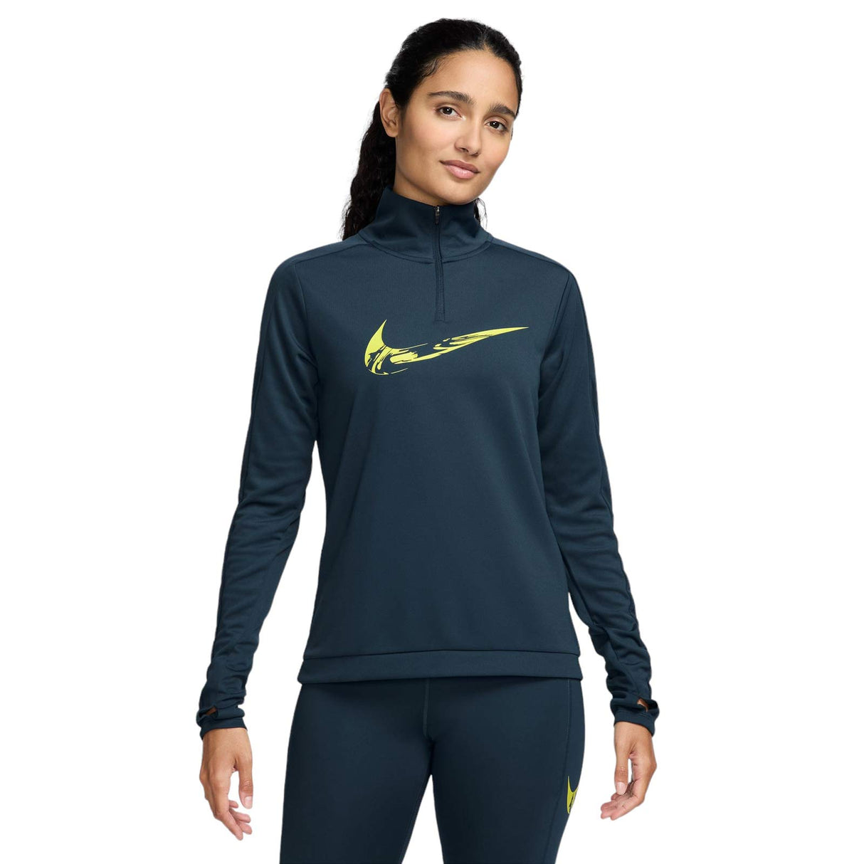 Nike Swoosh HBR Womens HZ Mid Navy