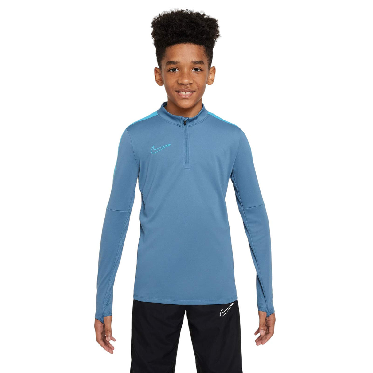 Nike Boys Dri-FIT Academy23 1/2 ZIP Blue