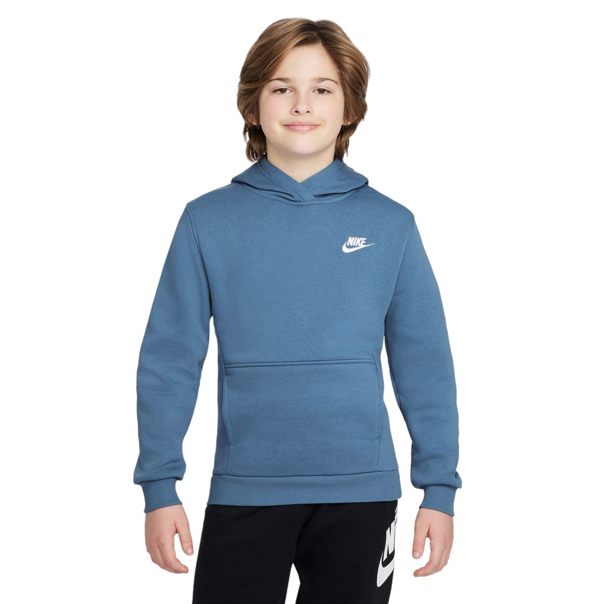 Nike Boys Sportswear Club Fleece HDY Blu