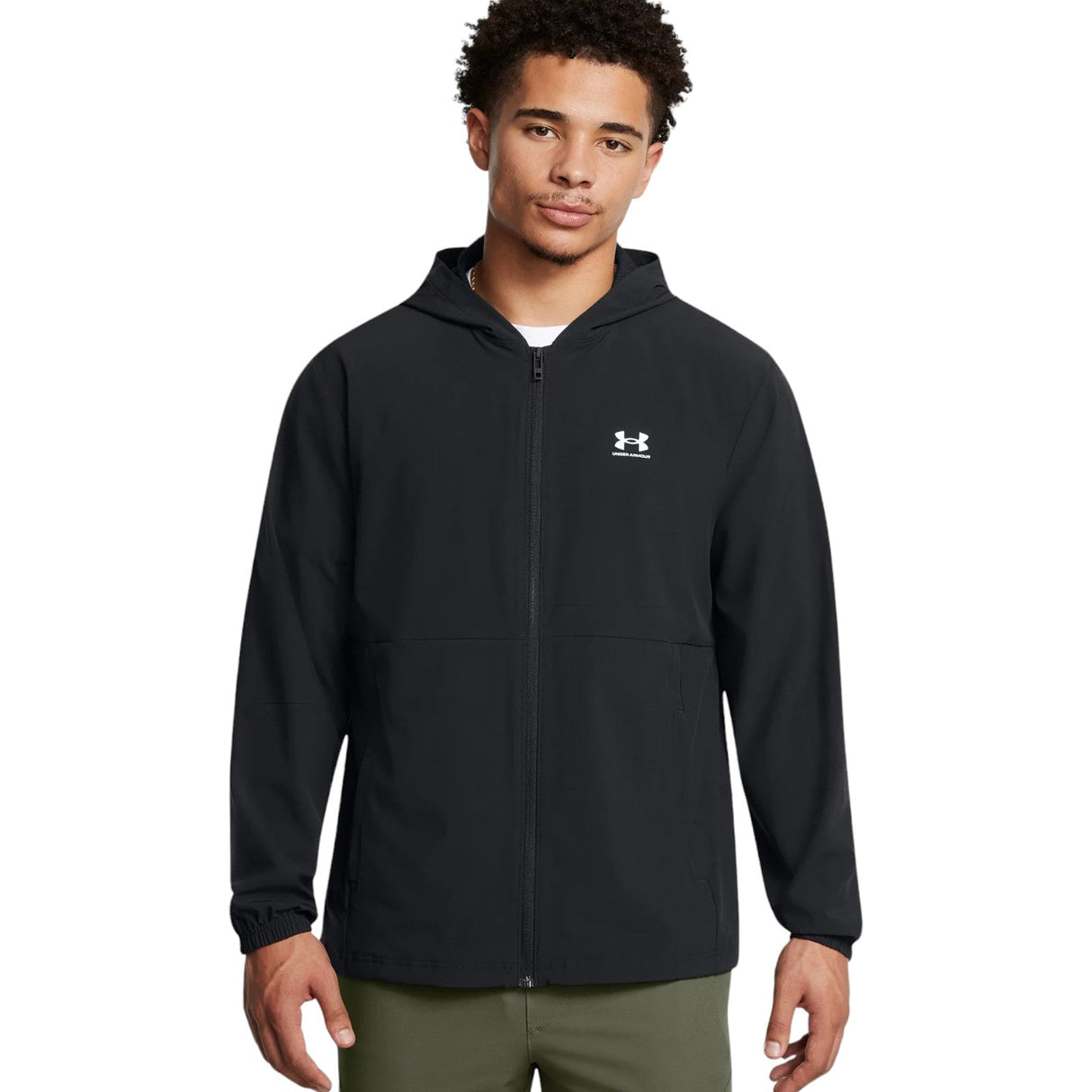 Under Armour Vibe Wvn Mens Wndbreakr Blk