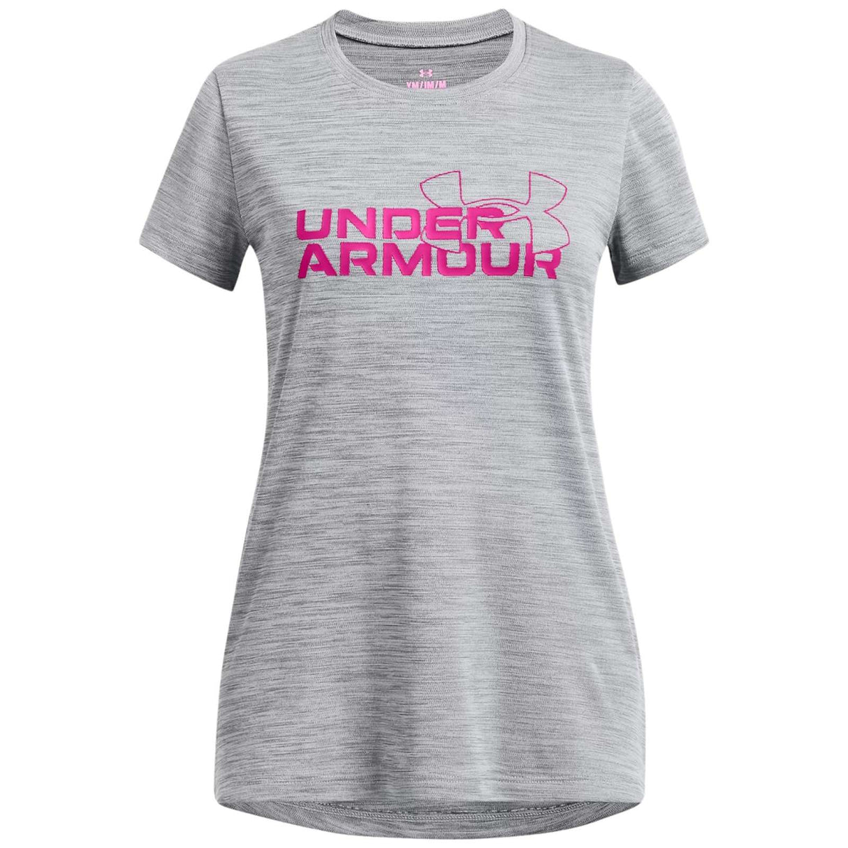 UA G TECH TWIST WDMK LOGO SS Black