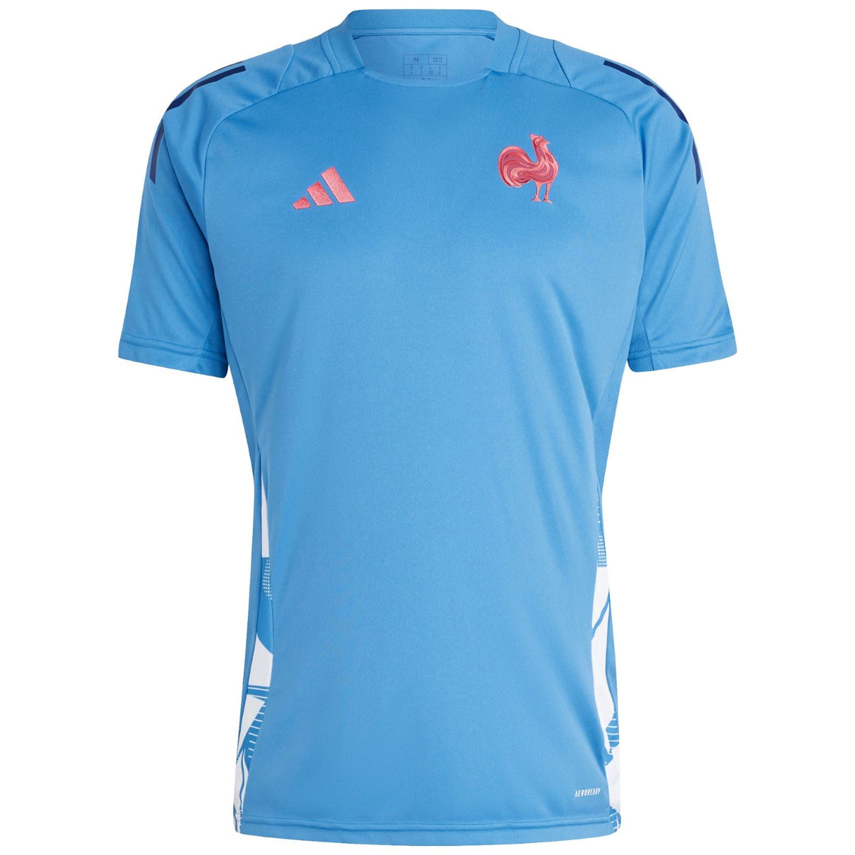 adidas France 24 Performance Tee Blue