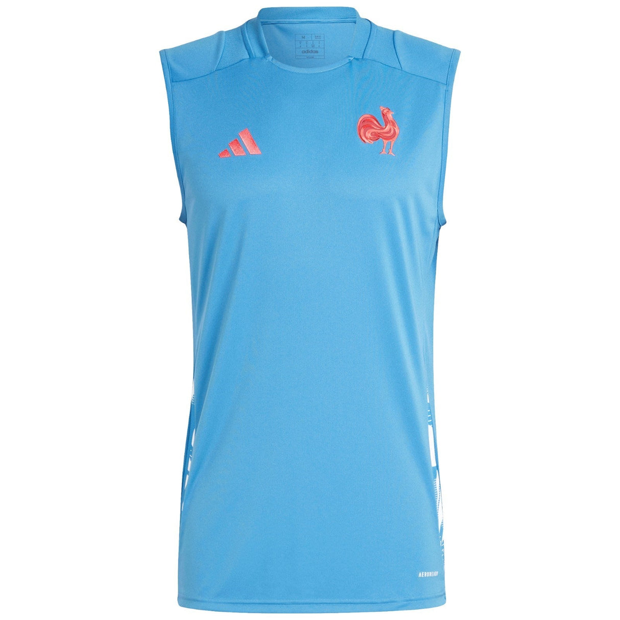 adidas France 24 Training Singlet Blue